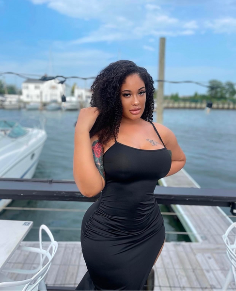 Lola Noir Maxi Dress