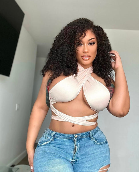 Sasha Scandal Wrap Top
